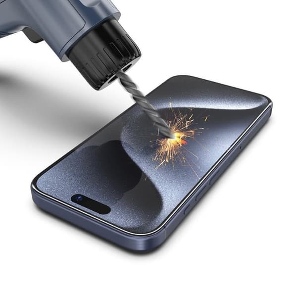 BOOM iPhone 15 Pro Härdat Glas Skärmskydd - 2 Pack