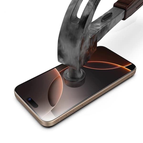BOOM iPhone 16 Pro Max Härdat Glas Skärmskydd - 2 Pack