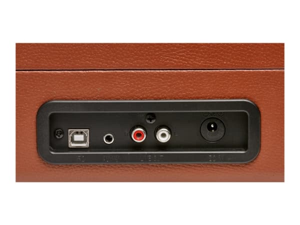 Denver VPL-120 skivspelare med digital inspelare Stereo Brown