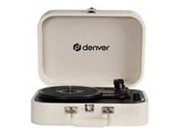 Denver VPL-130 Pladespiller Stereo Hvid