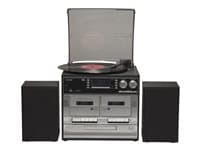 Denver MRD-166 DAB-radio CD / MP3-spelare Dubbelkassett Digital spelare Skivspelare Radio Digital inspelare 4Watt