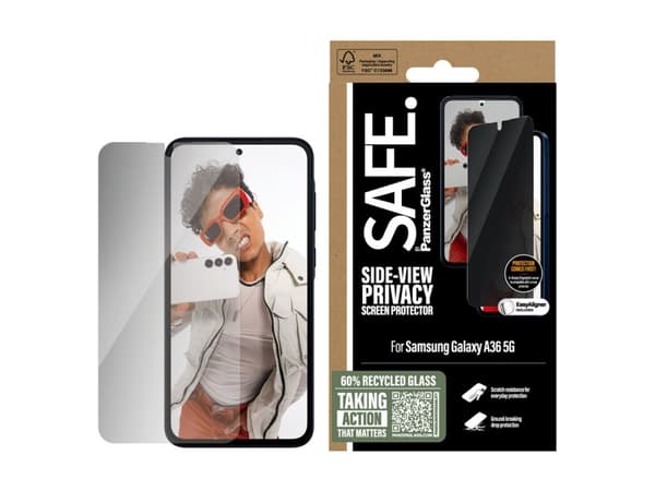Panzer Glass SAFE by PanzerGlass Ultra-Wide Fit -yksityisyyslasi Samsung Galaxy A36 5G -puhelimeen