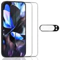 Miniatyrbild 1 av 7: 2-Pack Google Pixel 9 Pro Xl Skärmskydd & 1-Pack linsskydd - Härdat Glas 9H - Super kvalitet 3D