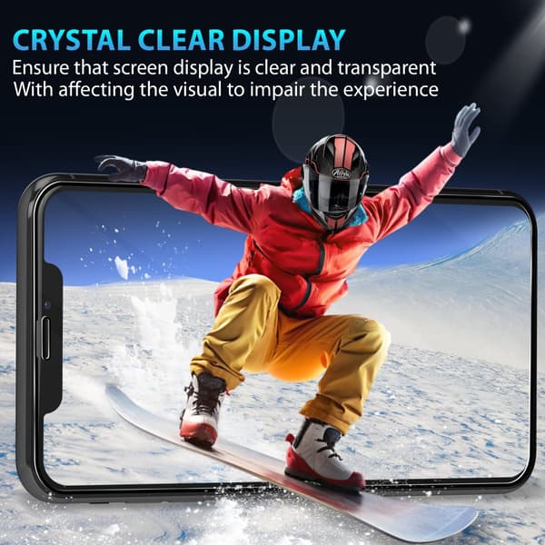1-Pack Iphone XS Skärmskydd - Härdat Glas 9H - Super kvalitet 3D