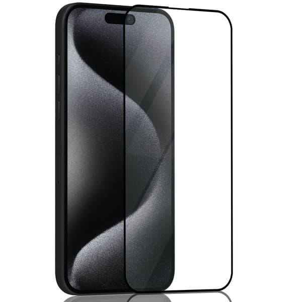 1-Pack ‏‏Iphone 15 Pro Skærmbeskyttelse - Hærdet Glas 9H - Super kvalitet 3D