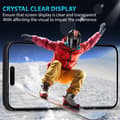 Miniatyrbild 2 av 7: 2-Pack ‏‏Iphone 15 Pro Skärmskydd & 2-Pack linsskydd - Härdat Glas 9H - Super kvalitet 3D