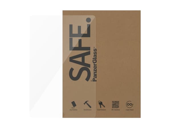 PanzerGlass SAFE. by ® Screen Protector iPad 10.2'''' (2021-2022) | Ultra-Wide Fit, Apple, Apple - iPad 10.2 (2022), Apple - iPad 10.2 (2021), Dry ap