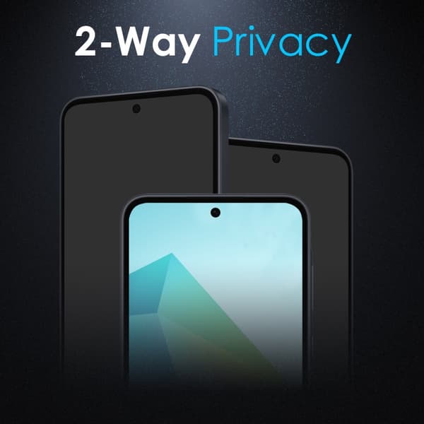 NORTHJO Samsung Galaxy A36 A56 Privacy Näytönsuoja Karkaistu Lasi Anti-Spy