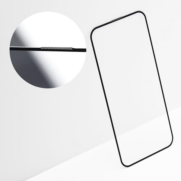OG iPhone 15 Plus Härdat Glas Skärmskydd Premium - Svart