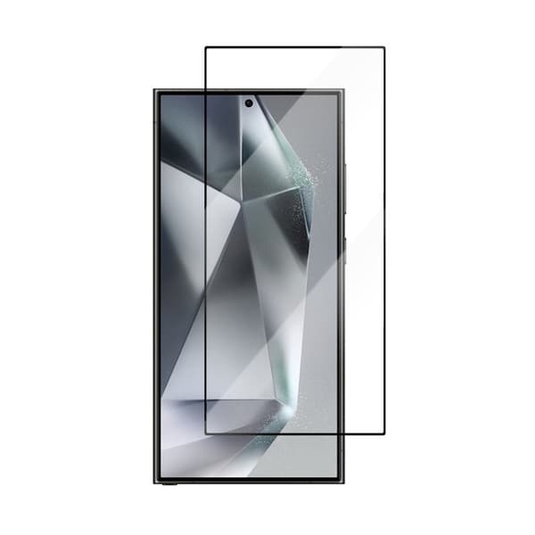 Vmax Galaxy S24 Ultra Härdat Glas Skärmskydd 9D - Svart