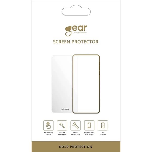 GEAR Galaxy S24 Ultra Härdat glas Skärmskydd 2.5D Guld