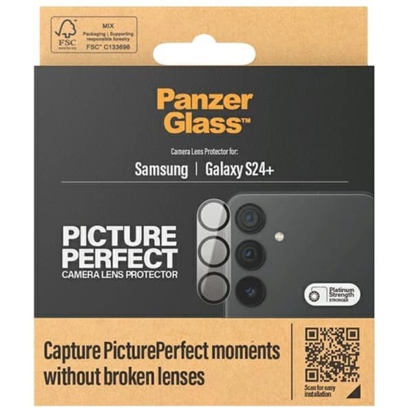 Panzer Galaxy S24 Plus Kameralinsskydd Härdat Glas Picture Perfect
