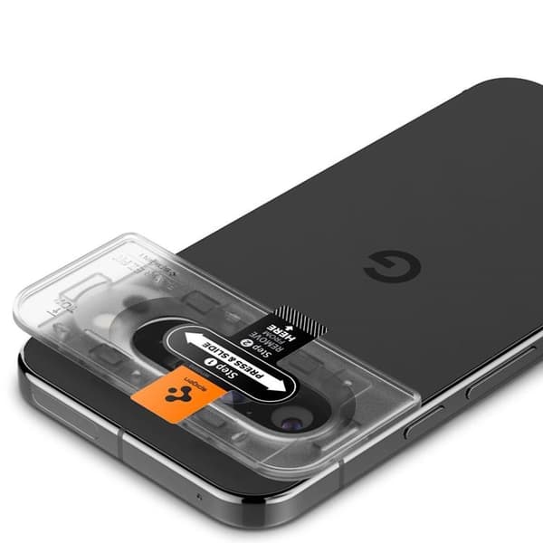 [2-Pack] Spigen Google Pixel 9 Pro Linsskydd Härdat Glas EZ Fit