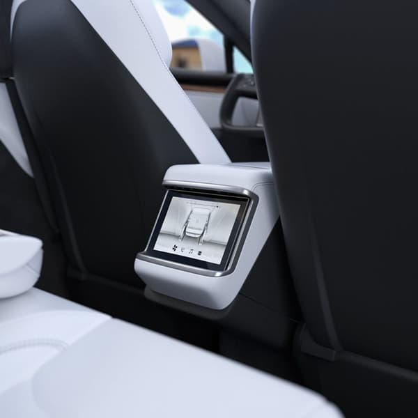 Spigen Tesla Model (X 2021/2022 S 2021/2022) Härdat glas Skärmskydd Slim
