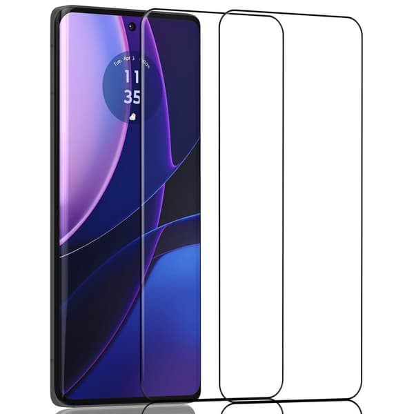 2-Pack Motorola Edge 40 Skärmskydd - Härdat Glas 9H - Super kvalitet 3D