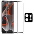 Miniatyrbillede 1 af 7: 2-Pack Motorola Edge 50 Pro Skærmbeskyttelse & 1-Pack linsebeskyttelse - Hærdet Glas 9H - Super kvalitet 3D