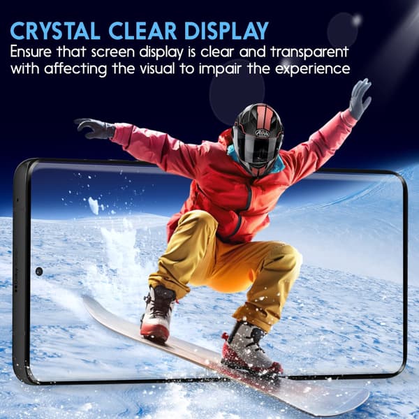 2-Pack Motorola Edge 50 Pro Skærmbeskyttelse & 2-Pack linsebeskyttelse - Hærdet Glas 9H - Super kvalitet 3D