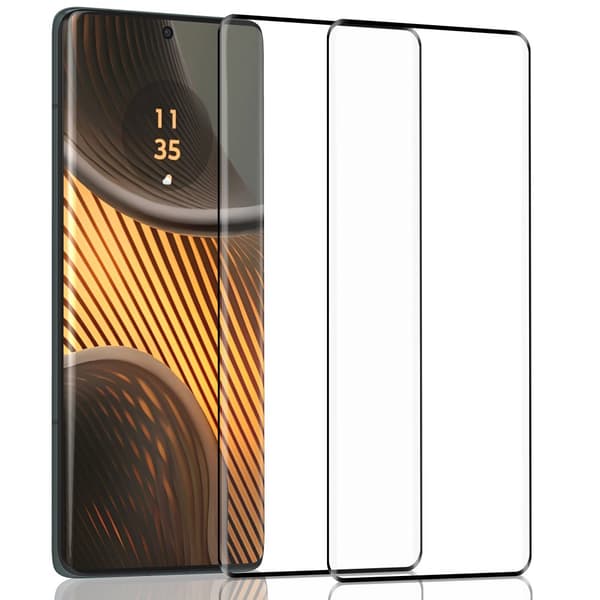 2-Pack Motorola Edge 50 Ultra Skærmbeskyttelse - Hærdet Glas 9H - Super kvalitet 3D