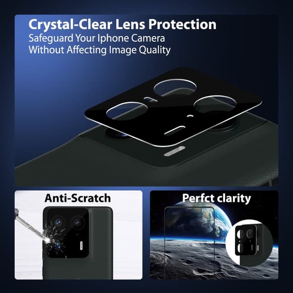 2-Pack Motorola Edge 50 Ultra Näytönsuoja & 1-Pack linssinsuoja - Karkaistu Lasi 9H - Super laatu 3D