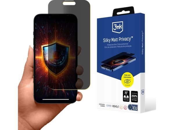 3MK Apple iPhone 15 Pro - 3mk Silky Matt Privacy