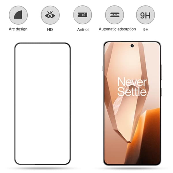 AMORUS For OnePlus 13R Skærmbeskytter Glas