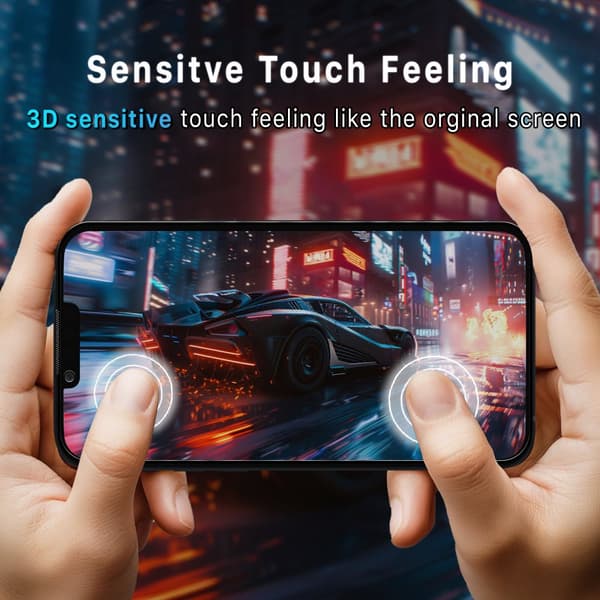 1-Pack Iphone 16E Privacy Skärmskydd & 1-Pack linsskydd - Härdat Glas 9H - Super kvalitet 3D