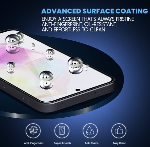 1-Pack Samsung A56 Skärmskydd - Härdat Glas 9H - Super kvalitet 3D