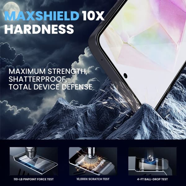 1-Pack Samsung A56 Skärmskydd - Härdat Glas 9H - Super kvalitet 3D