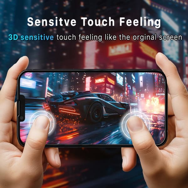 1-Pack Iphone 16E Skärmskydd & 1-Pack linsskydd - Härdat Glas 9H - Super kvalitet 3D