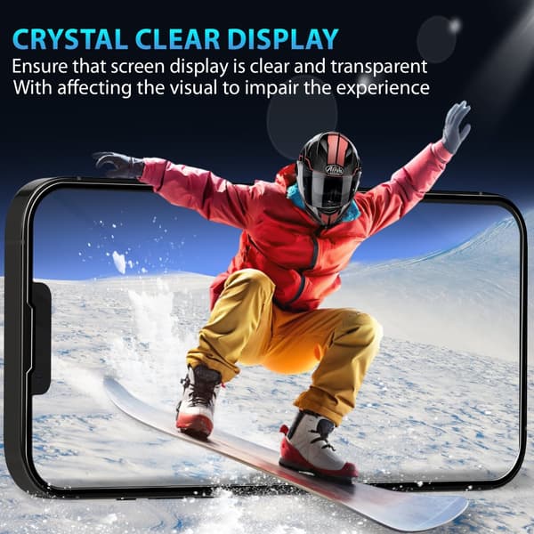 1-Pack Iphone 16E Skärmskydd & 1-Pack linsskydd - Härdat Glas 9H - Super kvalitet 3D