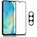 Miniatyrbild 1 av 7: 1-Pack Samsung A26 Skärmskydd & 1-Pack linsskydd - Härdat Glas 9H - Super kvalitet 3D