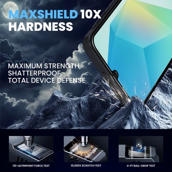 2-Pack Samsung A26 Skärmskydd & 1-Pack linsskydd - Härdat Glas 9H - Super kvalitet 3D
