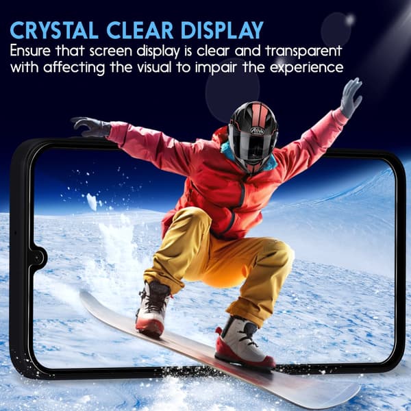 1-Pack Samsung F16 Näytönsuoja - Karkaistu Lasi 9H - Super laatu 3D