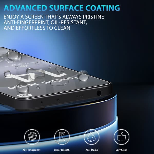 1-Pack Xiaomi Redmi Note 14S Näytönsuoja - Karkaistu Lasi 9H - Super laatu 3D