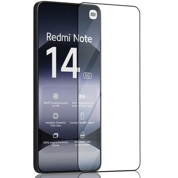 1-Pack Xiaomi Redmi Note 14S Näytönsuoja - Karkaistu Lasi 9H - Super laatu 3D