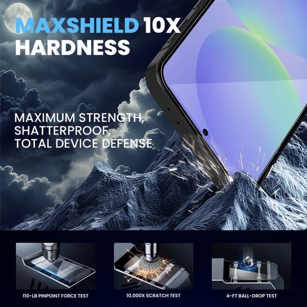 1-Pack Samsung A36 Skärmskydd & 1-Pack linsskydd - Härdat Glas 9H - Super kvalitet 3D