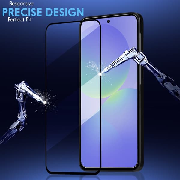 1-Pack Samsung A36 Skärmskydd & 1-Pack linsskydd - Härdat Glas 9H - Super kvalitet 3D