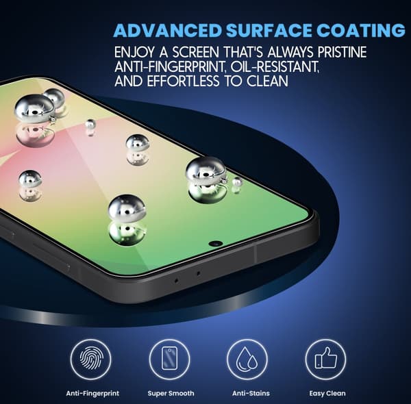 1-Pack Samsung A56 Skärmskydd - Härdat Glas 9H - Super kvalitet 3D
