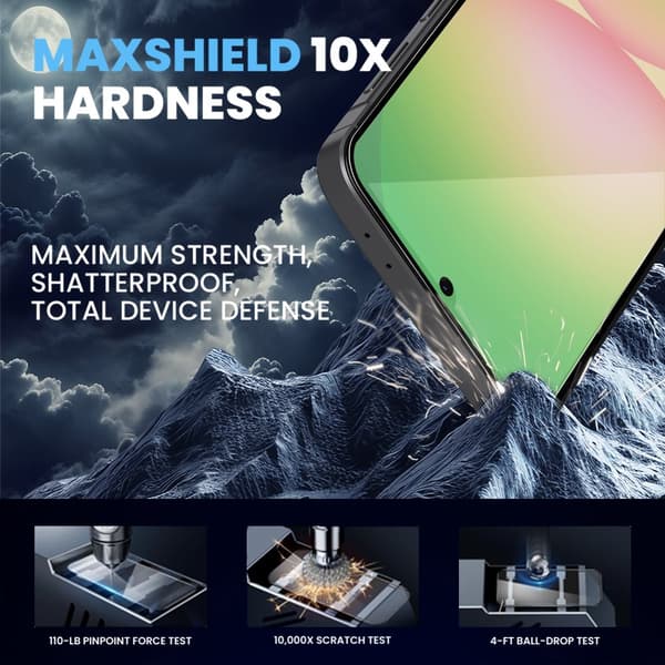 2-Pack Samsung A56 Skärmskydd - Härdat Glas 9H - Super kvalitet 3D