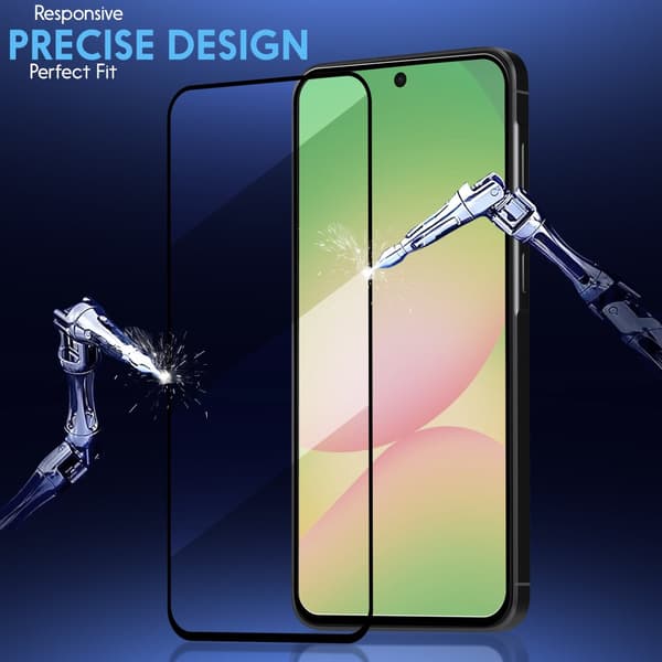 2-Pack Samsung A56 Skärmskydd - Härdat Glas 9H - Super kvalitet 3D