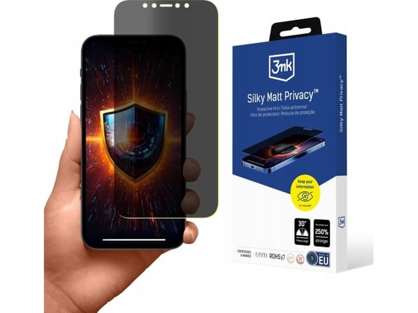 3MK Apple iPhone 12/12 Pro - 3mk Silky Matt Privacy