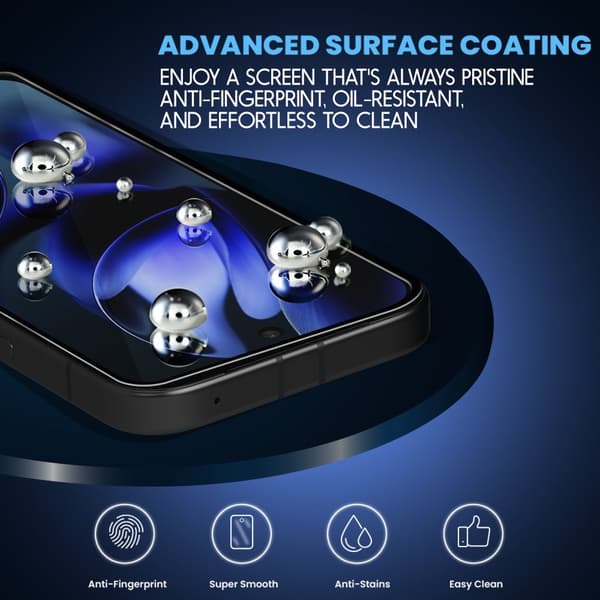 2-Pack Google Pixel 9a Skärmskydd - Härdat Glas 9H - Super kvalitet 3D