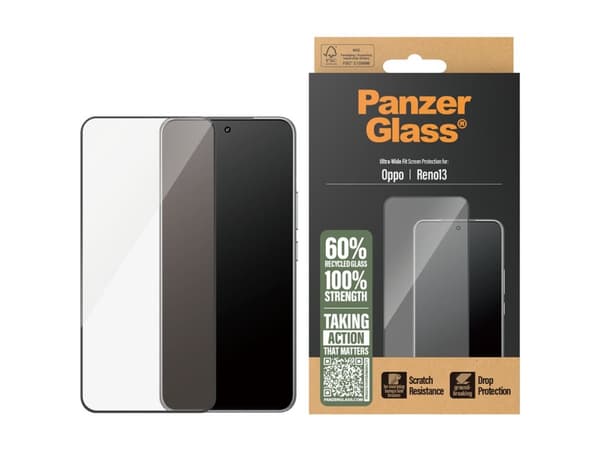 PanzerGlass - For mobiltelefon - glass