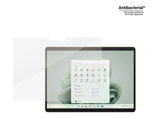 PanzerGlass - Skjermbeskyttelse for nettbrett - glass (en pakke 10) - for Microsoft Surface Pro 8, Pro 9, Pro X