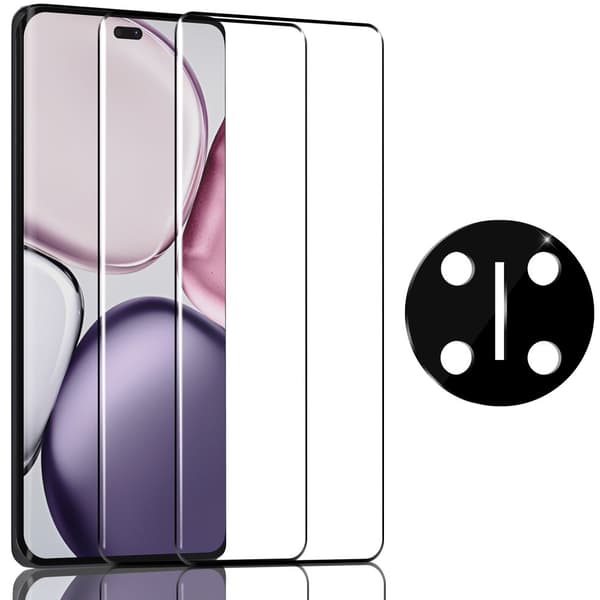 2-Pack Honer X9C Skärmskydd & 1-Pack linsskydd - Härdat Glas 9H - Super kvalitet 3D