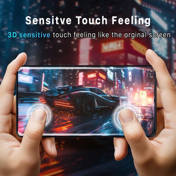 1-Pack Motorola Edge 60 Fusion Skärmskydd - Härdat Glas 9H - Super kvalitet 3D