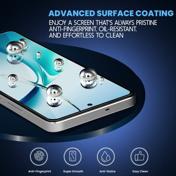 1-Pack OnePlus Nord CE4 Skærmbeskyttelse & 1-Pack linsebeskyttelse - Hærdet Glas 9H - Super kvalitet 3D