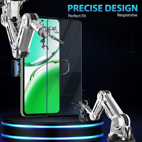 1-Pack Oppo Reno12 F Skærmbeskyttelse - Hærdet Glas 9H - Super kvalitet 3D