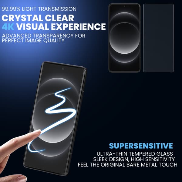 2-Pack Xiaomi 14 Ultra Skærmbeskyttelse - Hærdet Glas 9H - Super kvalitet 3D