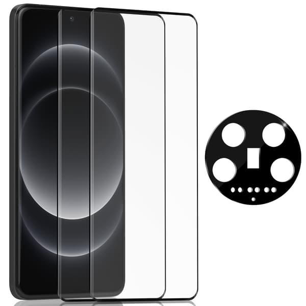2-Pack Xiaomi 14 Ultra Skärmskydd & 1-Pack linsskydd - Härdat Glas 9H - Super kvalitet 3D
